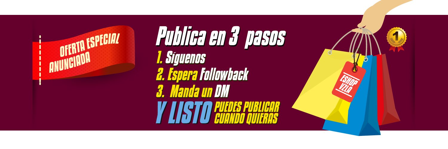 EshopVzla's profile banner image