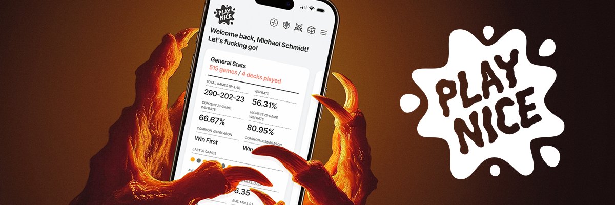 Michael Schmidt // Play Nice banner