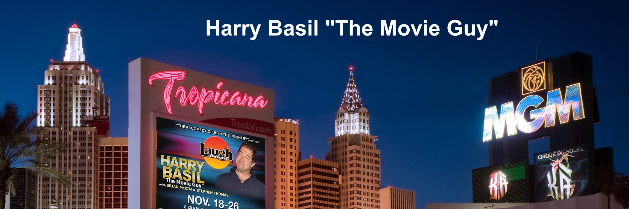 Harry Basil banner