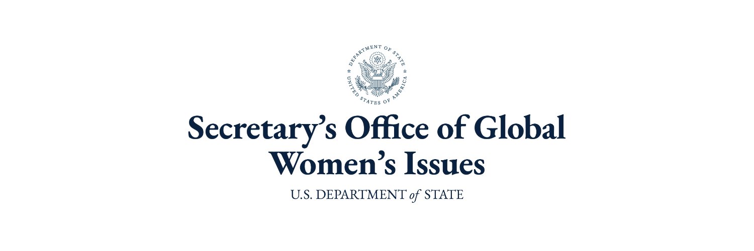 The Secretary's Office of Global Women's Issues's banner