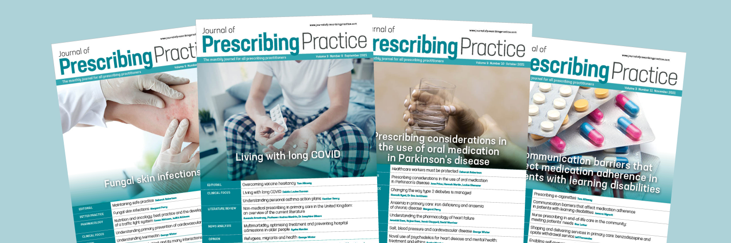 Journal of Prescribing Practice banner