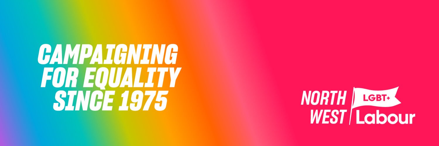 LGBT+ Labour North West banner