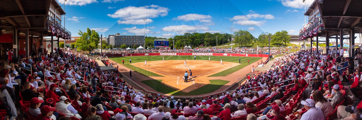 Arkansas Softball banner