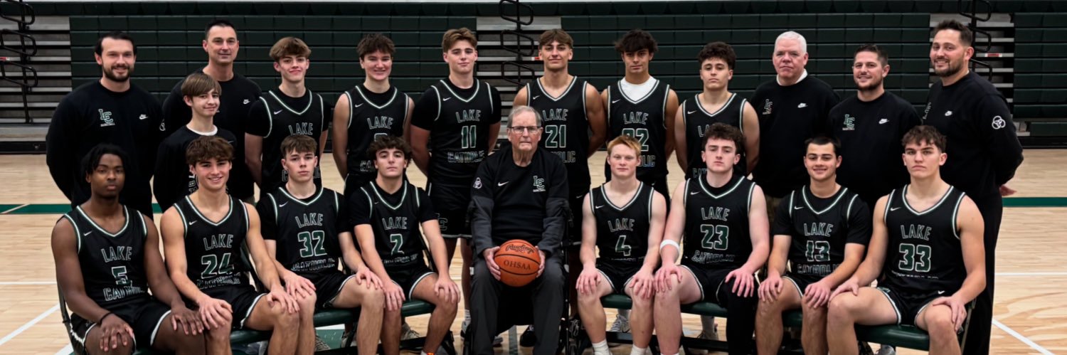 Lake Catholic Hoops banner