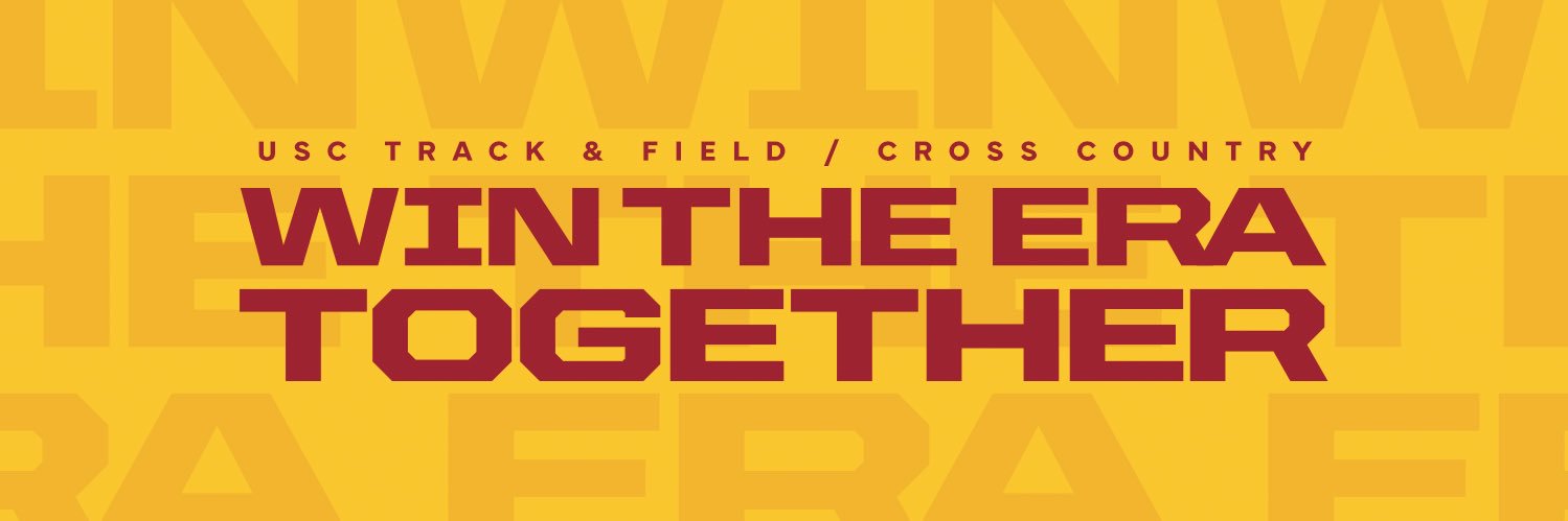 USC Track & Field / XC banner