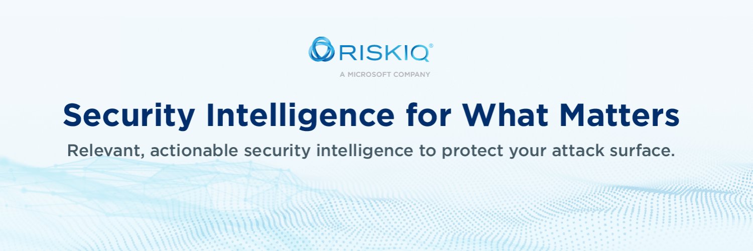 RiskIQ banner