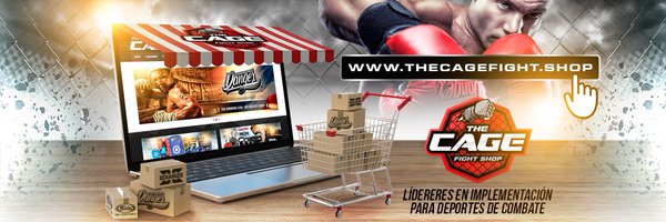The Cage Fight Shop Profile Banner