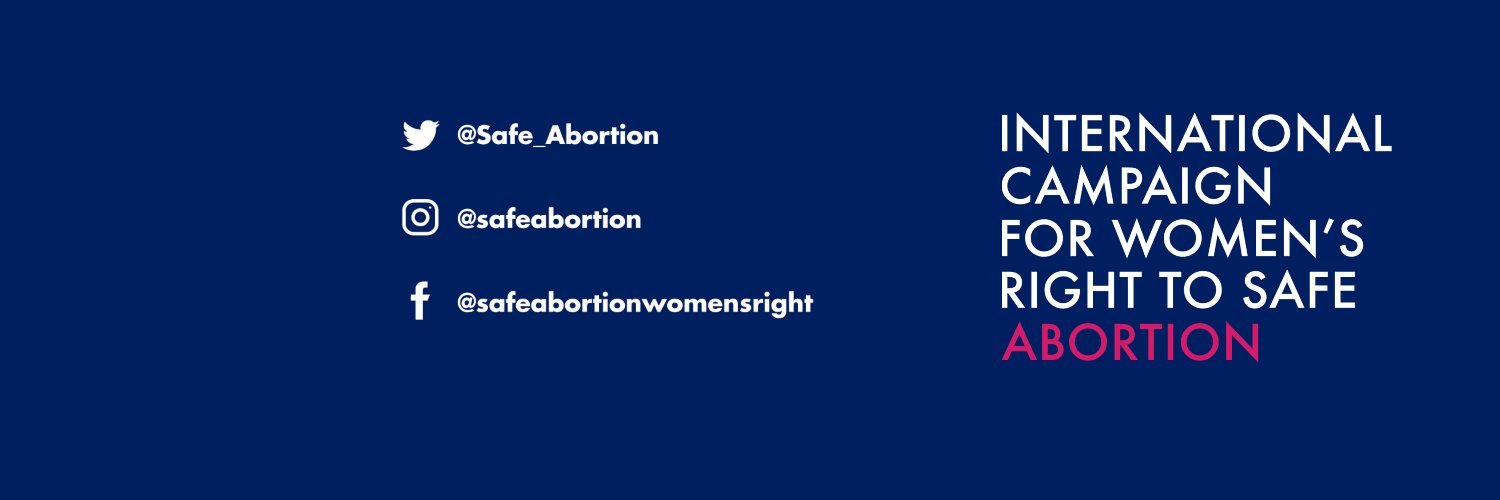Intl. Campaign for Safe Abortion banner