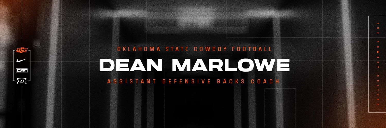 Coach Dean Marlowe's banner