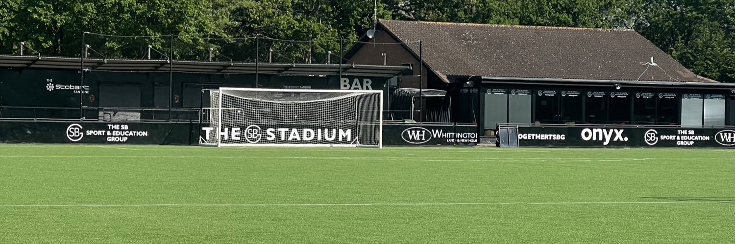 Sandhurst Town FC's banner