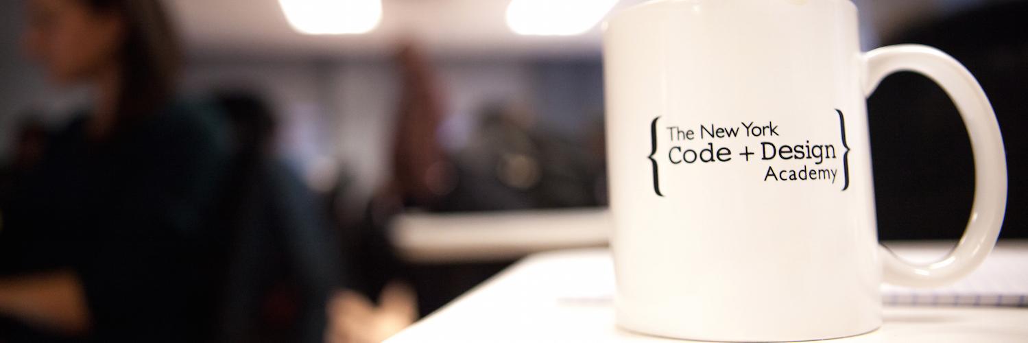 The New York Code + Design Academy banner