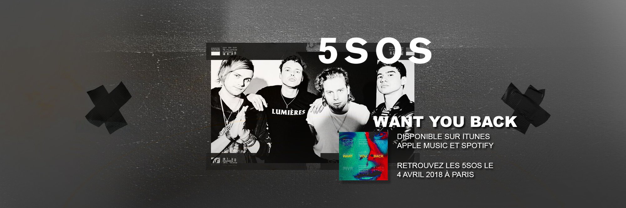 5SOS France banner