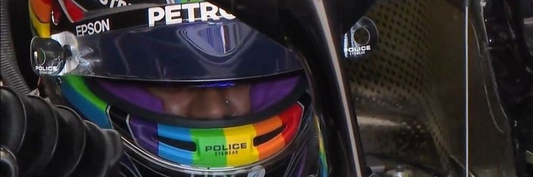 Dink670 #TeamLH44 #IStandWithLewisHamilton banner