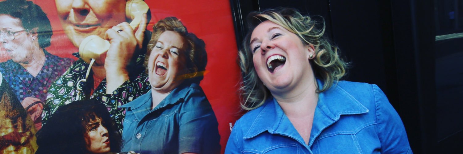 Clare keeping her mask on 😷 Barrett banner