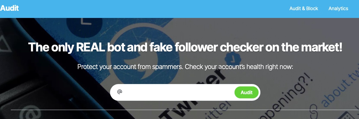 Follower Audit & Analytics banner