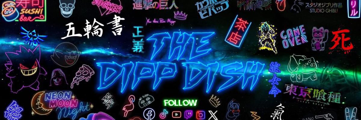 dippdish's profile banner image