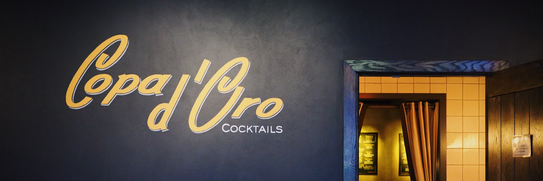 Copa d'Oro banner