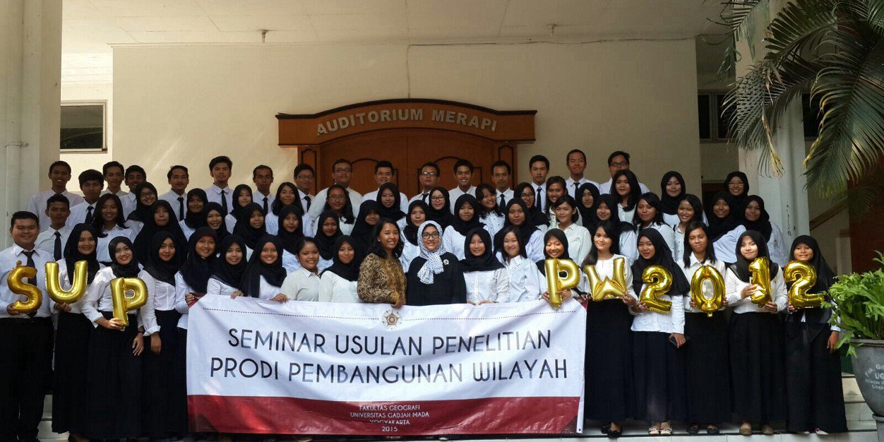 Pembangunan Wilayah UGM 2012 banner