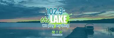 102.9 The Lake banner