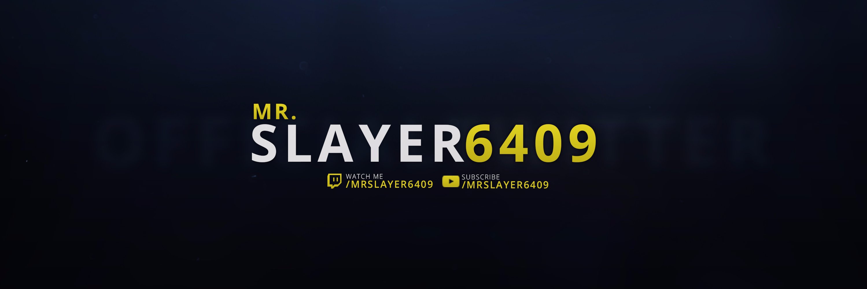 mrslayer6409's profile banner image