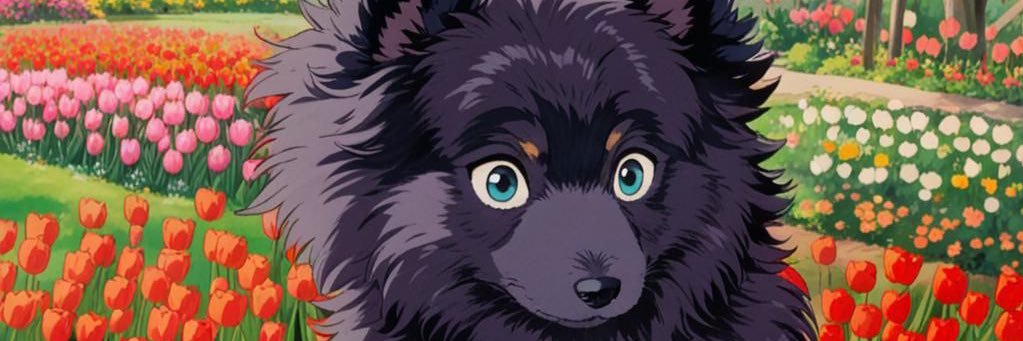 ちゃぼ👩🏻‍🦰とポメラニアン🐶むぎ🍄🐿️ banner