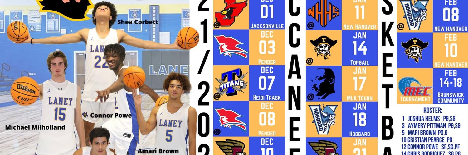 Laney Basketball banner