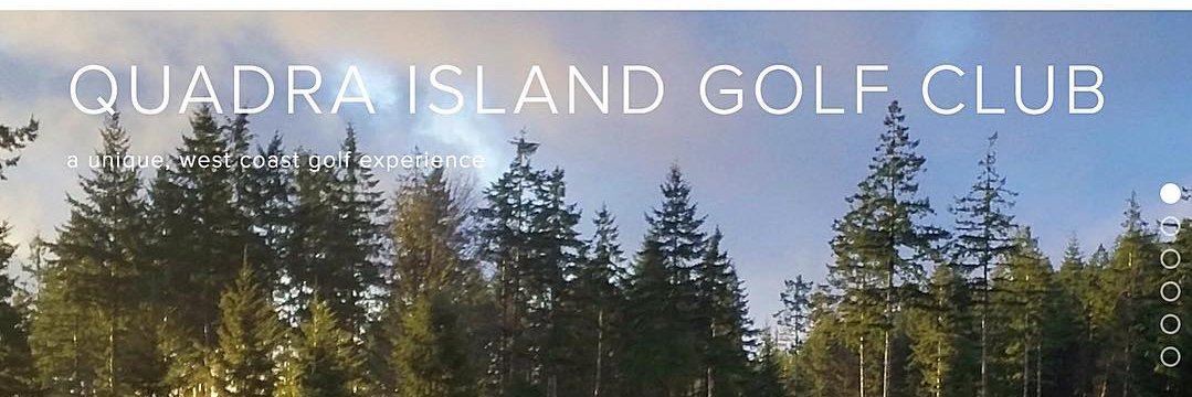 Quadra Island Golf banner