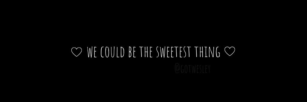 gotwesley's profile banner image