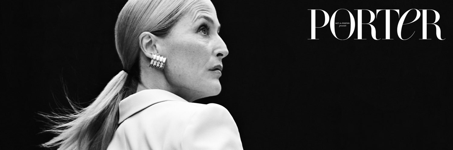 Gillian Anderson's banner