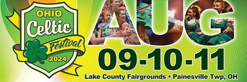 Ohio Celtic Festival banner