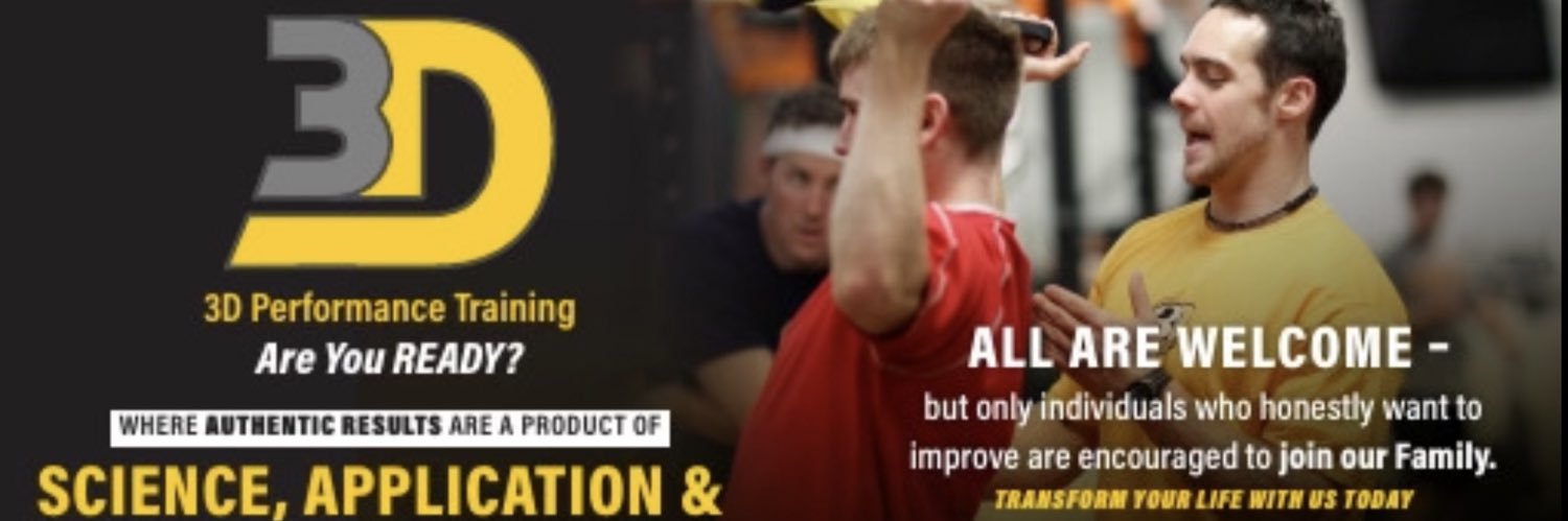 3D Performance Training banner