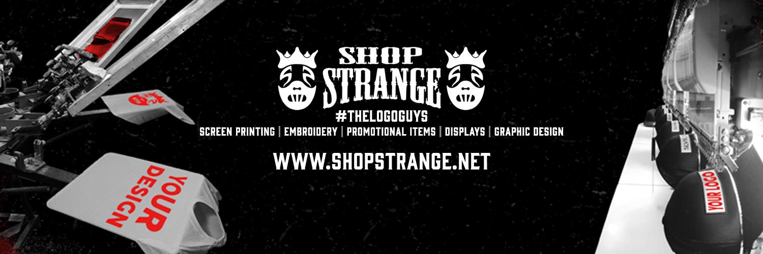 ShopStrange's profile banner image