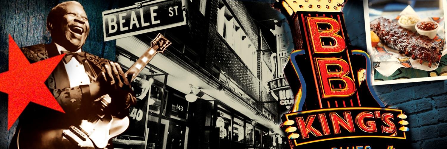BB King's Memphis banner