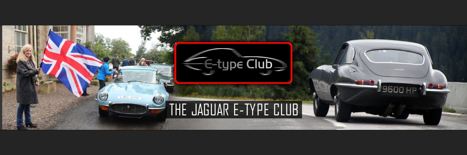 Jaguar E-type Club banner