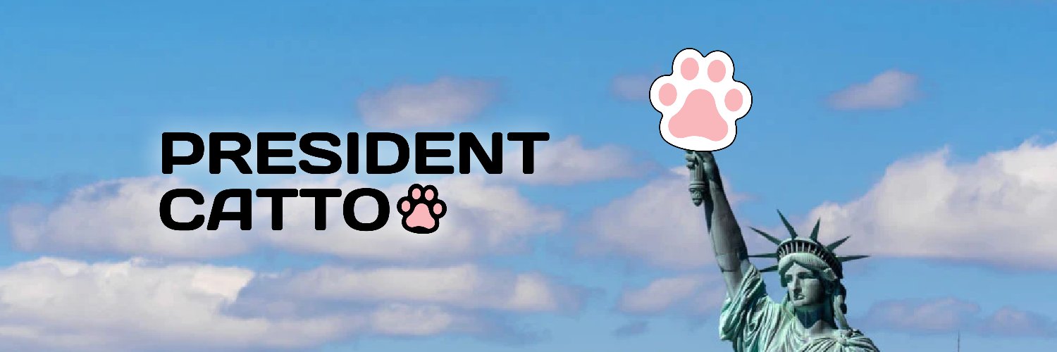 CATTO PRESIDENT 👑 banner
