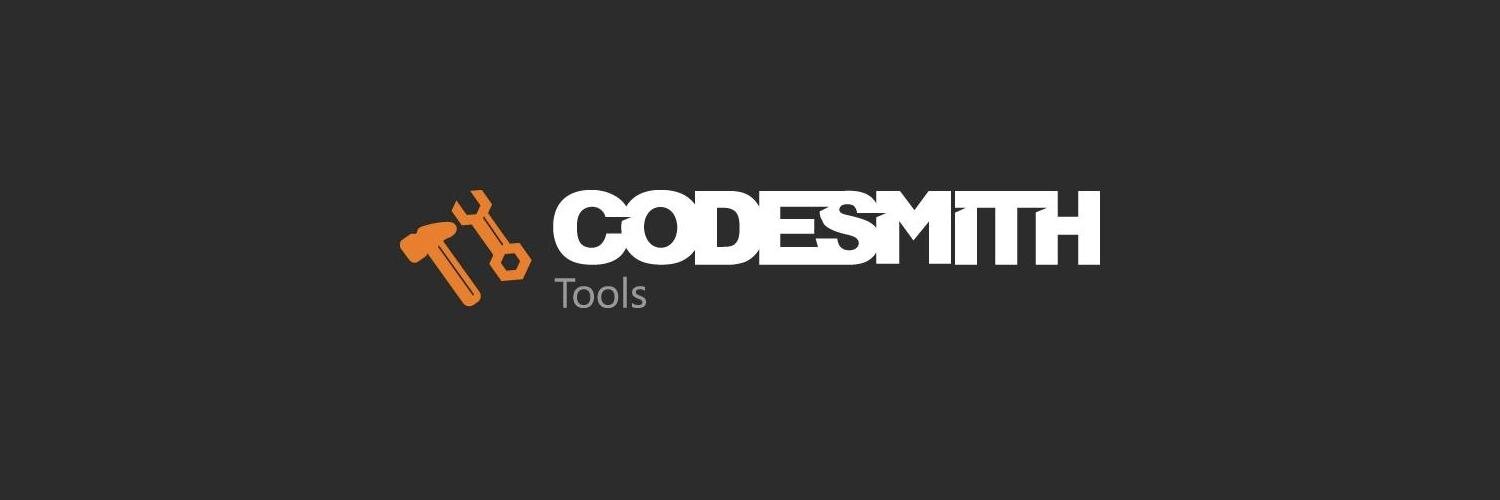 CodeSmith Tools (@codesmithtools) / Posts / X