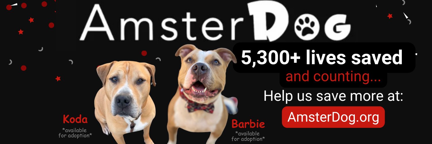 AmsterDogRescue's profile banner image