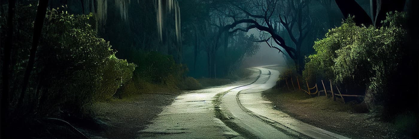 The Moonlit Road banner