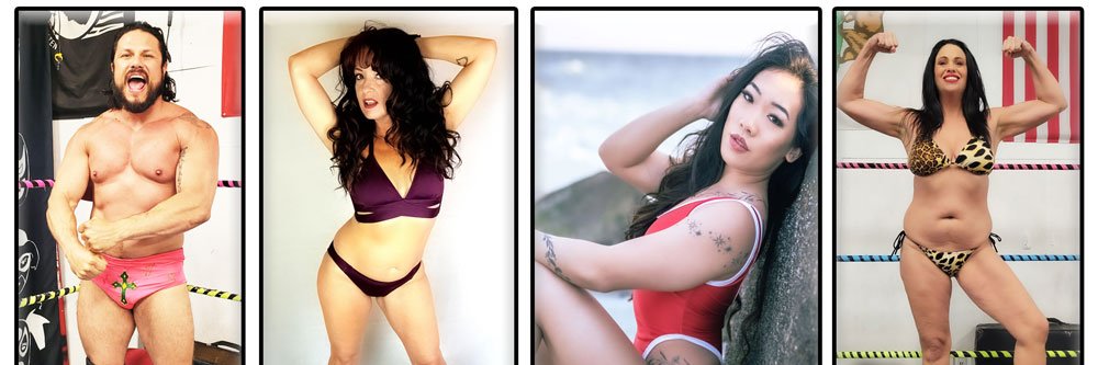 Sexy Wrestlers banner