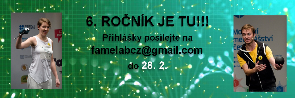 FameLab CZ banner