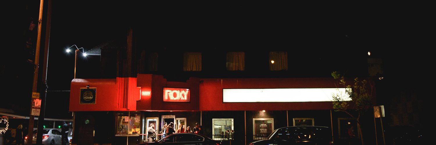 The Roxy Theatre banner