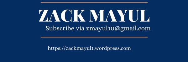 Zack Mayul Profile Banner