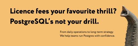 Data Egret | PostgreSQL support banner