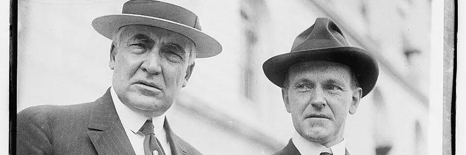 Calvin Coolidge banner