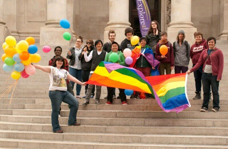Portsmouth Uni LGBT banner