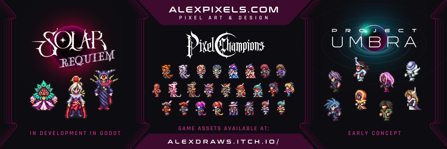 Alexpixels | Solar Requiem banner