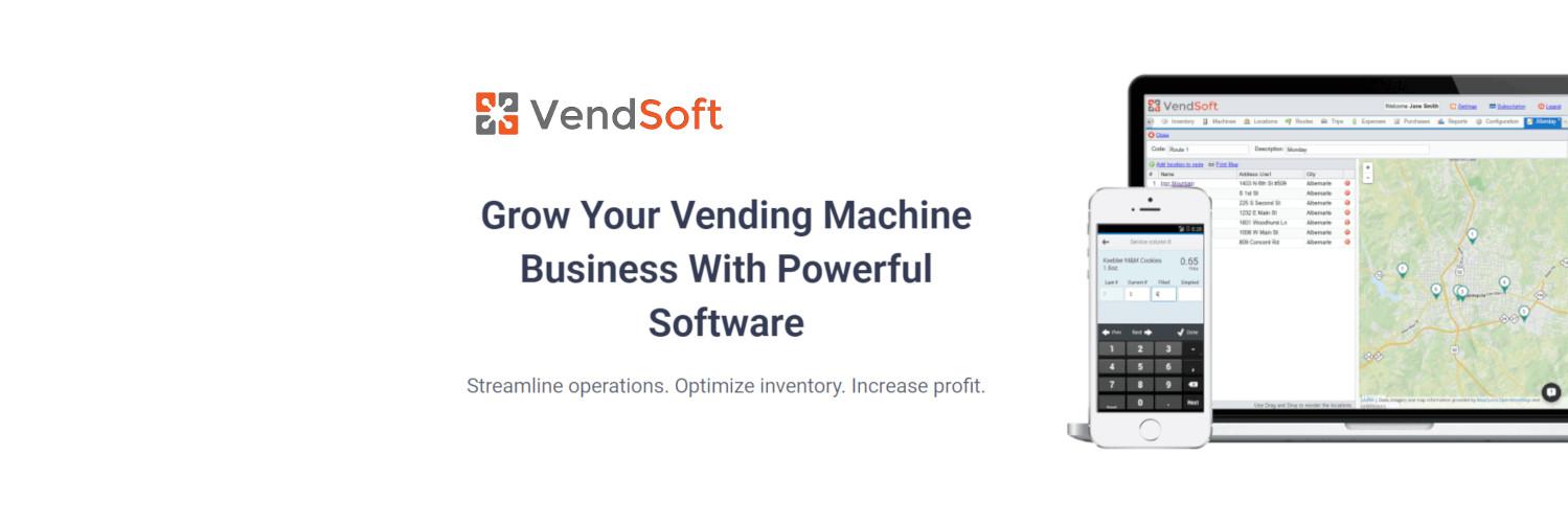 VendSoft's profile banner image