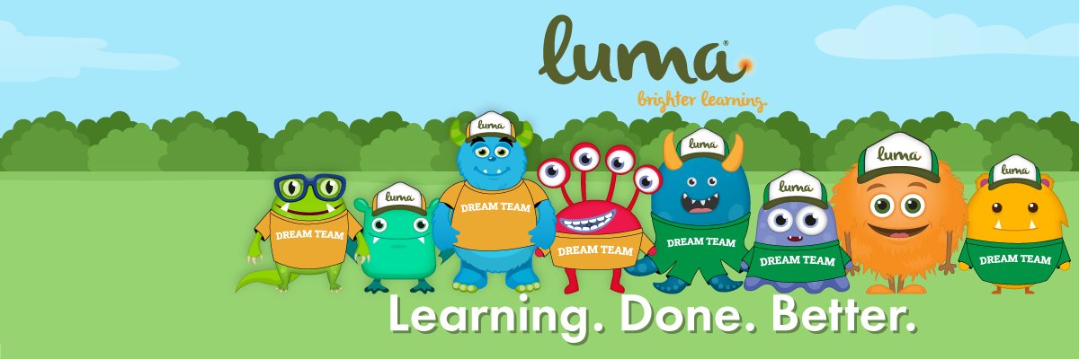 Luma Brighter Learning banner