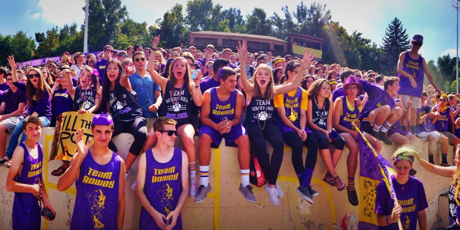Boulder High School banner
