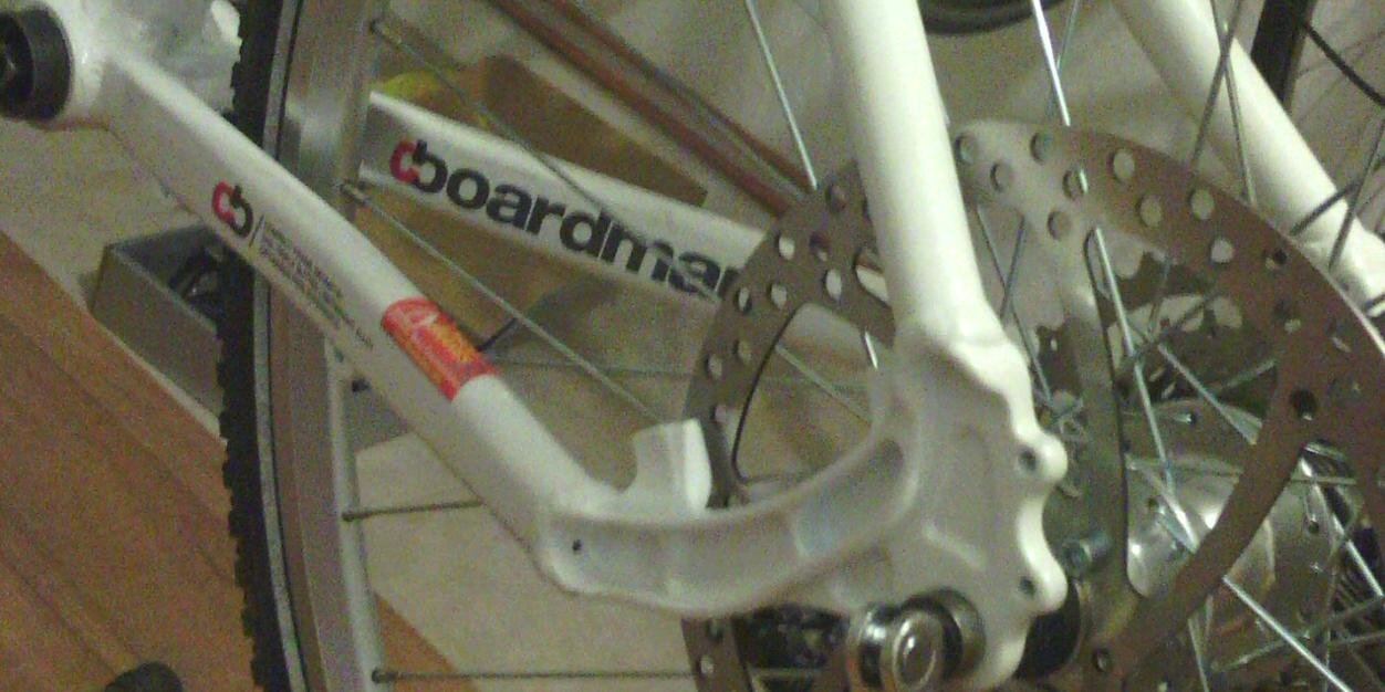 The mad cyclist banner